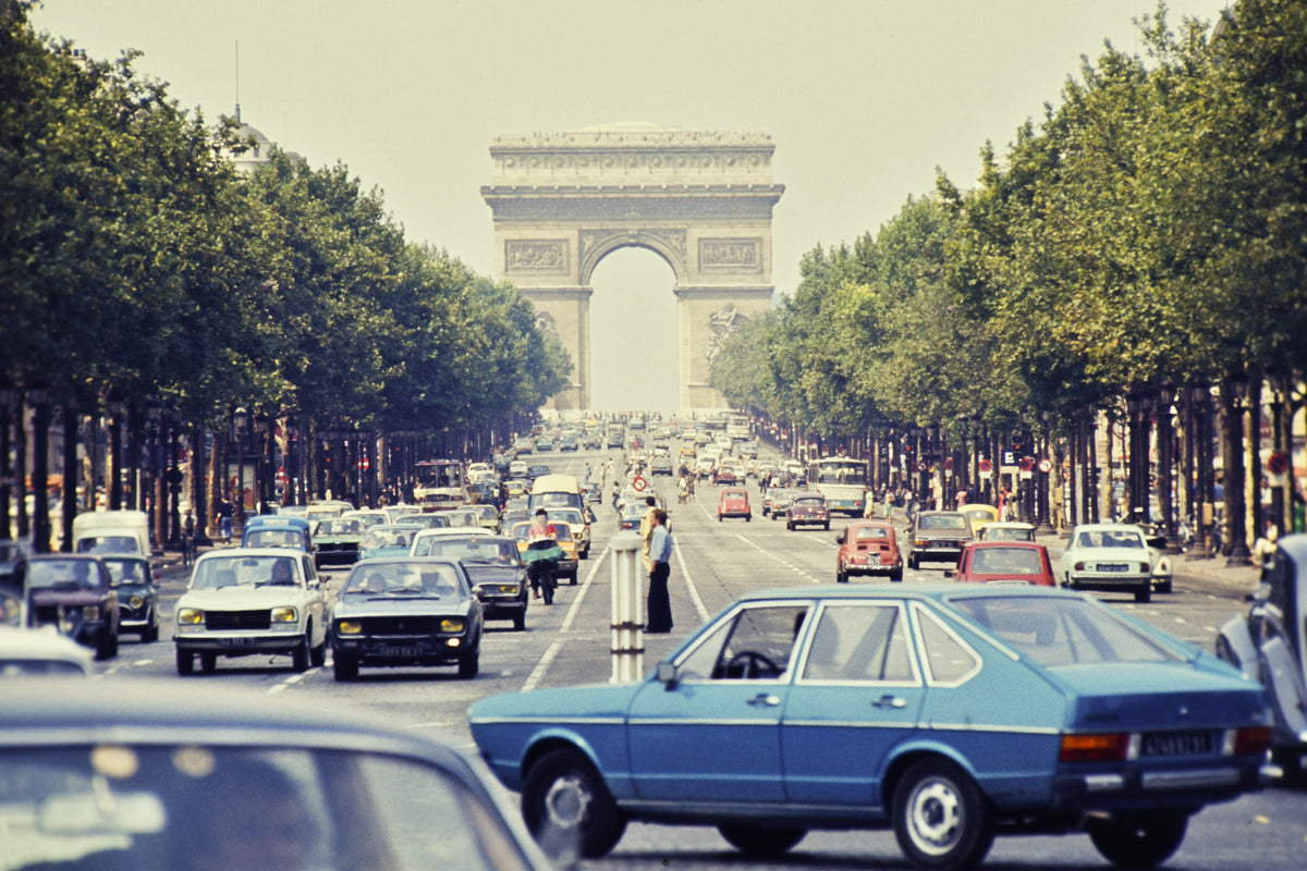 Champs-Élysées and Arc de Triomphe, Paris